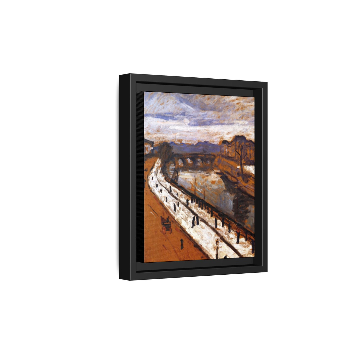 Marquet, Albert - Quai des Grands-Augustins (1905) - Matte Canvas, Framed