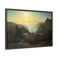 Bierstadt, Albert - Donner Lake from the Summit (1873) - Matte Canvas, Framed