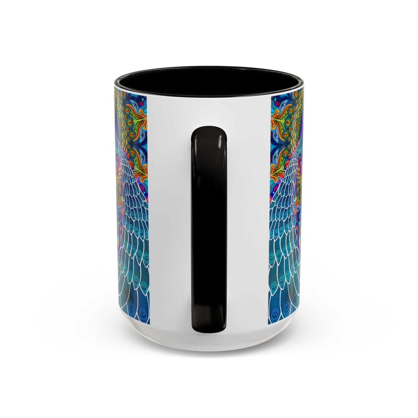 Pacio, Adam - Melek Taus Mandala - Colorful Accent Mugs