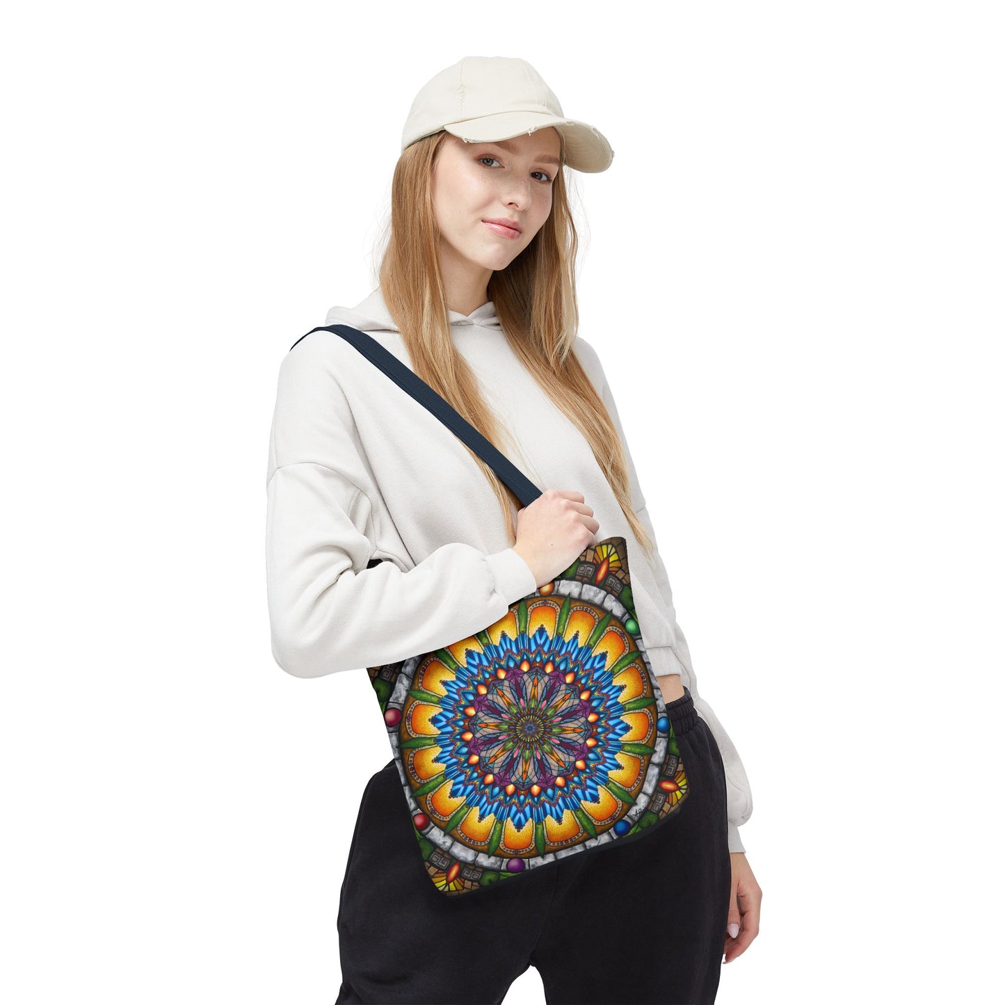 Pacio, Adam - Emerald Arrows Mandala - Tote Bag