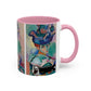Matisse, Henri - Woman with a Hat (1905) - Colorful Accent Mugs