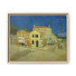 Van Gogh, Vincent - The Yellow House (1888) - Matte Canvas, Framed