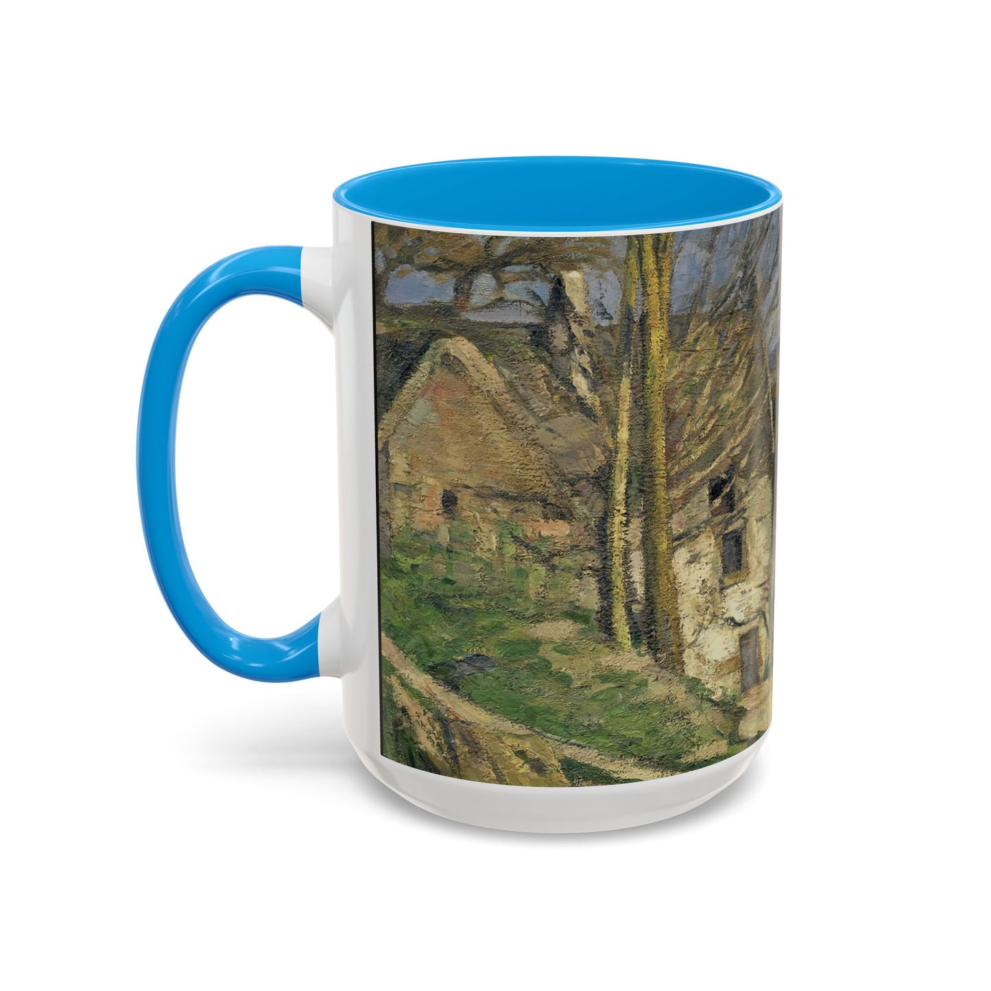 Cézanne, Paul - The House of the Hanged Man, Auvers-sur-Oise (1874) - Colorful Accent Mugs