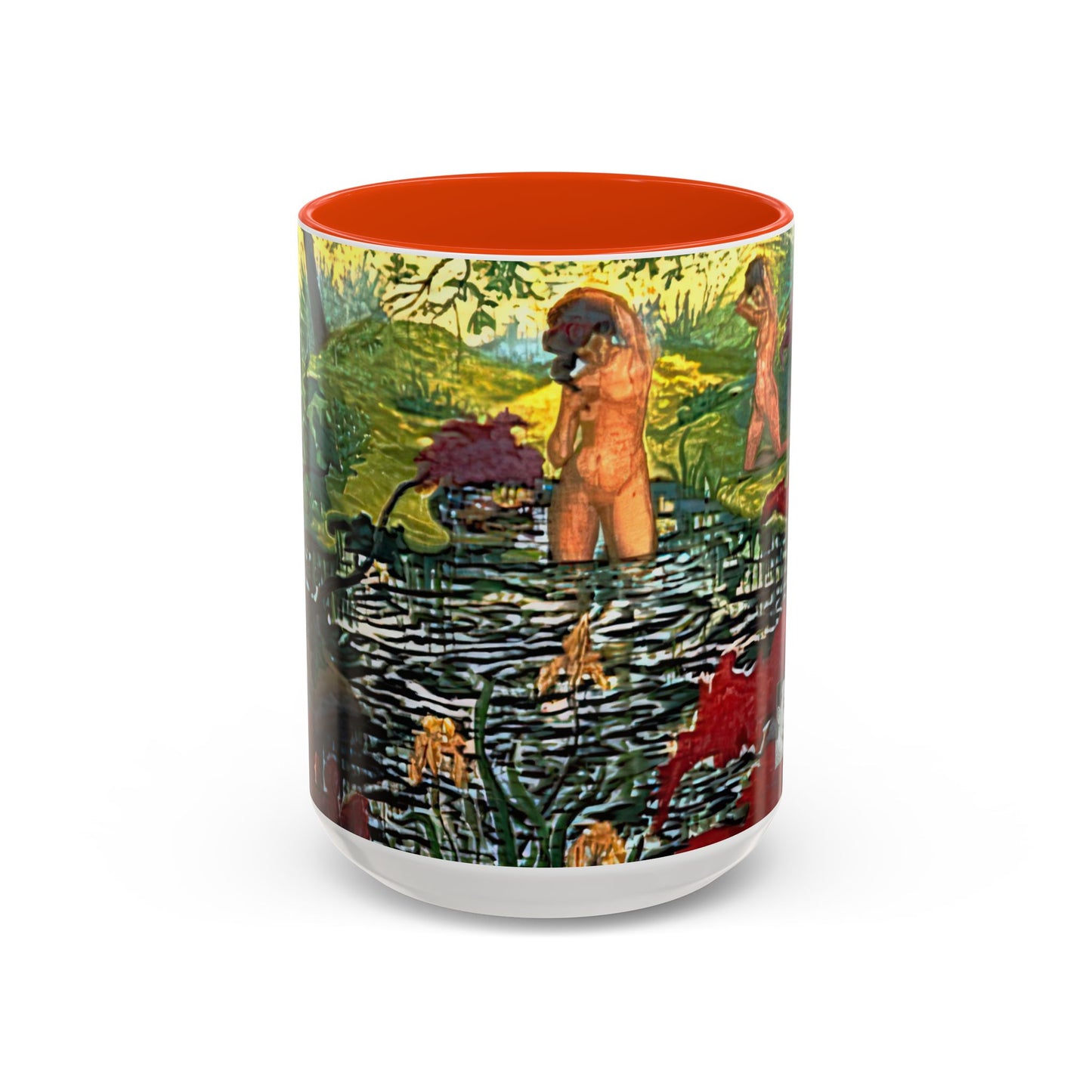 Ranson, Paul - The Lotus Bather (1906) - Colorful Accent Mugs