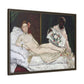 Manet, Édouard - Olympia (1870) - Matte Canvas, Framed