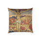Gauguin, Paul - The Yellow Christ (1889) - Poly Velvet Pillow