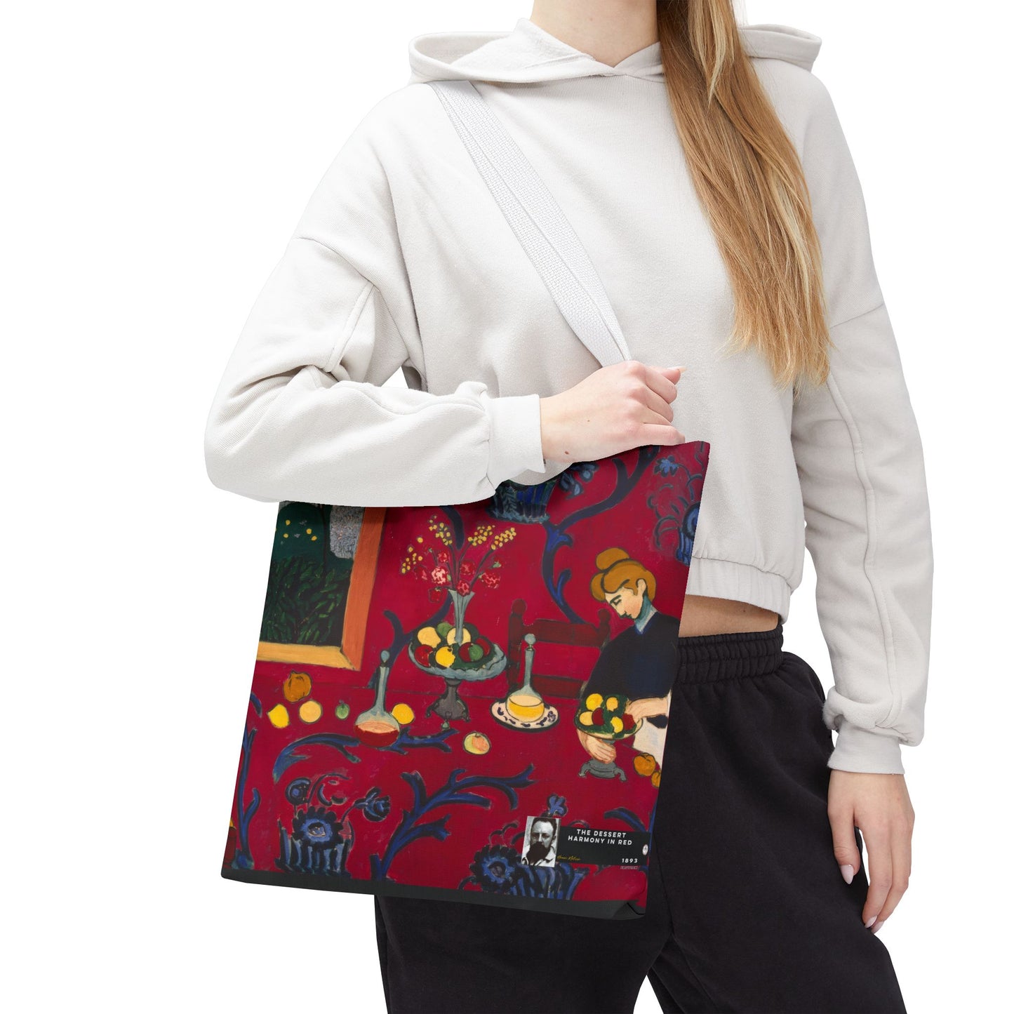Matisse, Henri - The Dessert Harmony in Red (1908)- Tote Bag