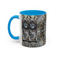 Pacio, Adam - Memento Mori Mandala - Colorful Accent Mugs