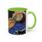 Filiger, Charles - The Recumbent Christ (1895) - Colorful Accent Mugs