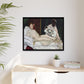 Manet, Édouard - Olympia (1870) - Matte Canvas, Framed