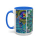 Pacio, Adam - Melek Taus Mandala - Colorful Accent Mugs