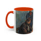Cézanne, Paul - The Card Players (1892) - Colorful Accent Mugs