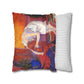 Ranson, Paul - The Golden Head of Hair (1909) - Suede Square Pillowcase