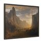 Bierstadt, Albert - Looking Down Yosemite Valley (1865) - Matte Canvas, Framed