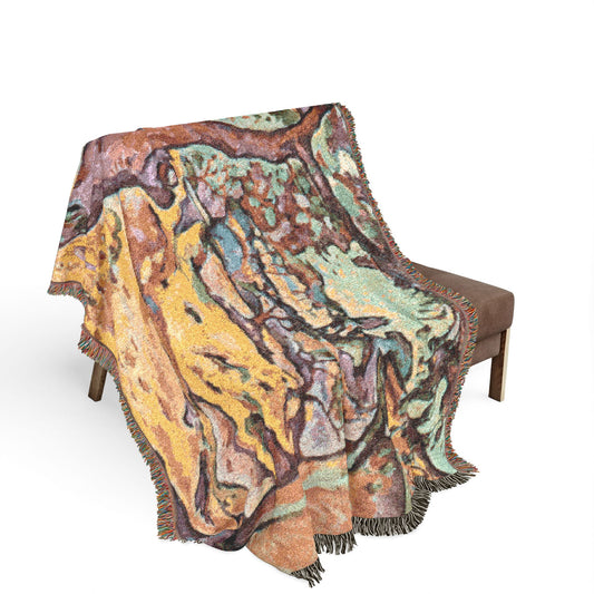 Braque, Georges - Olive Tree near L'Estaque (1906) - Woven Blanket