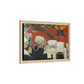 Gauguin, Paul - Vision of the Sermon (Jacob Wrestling with the Angel) (1888) - Matte Canvas, Framed