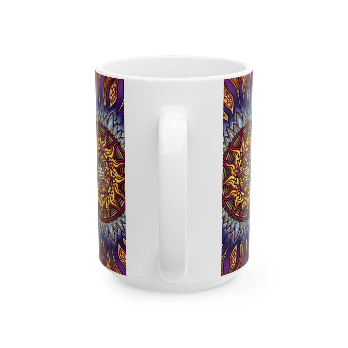 Pacio, Adam - Solar Disc Mandala - Ceramic Mug