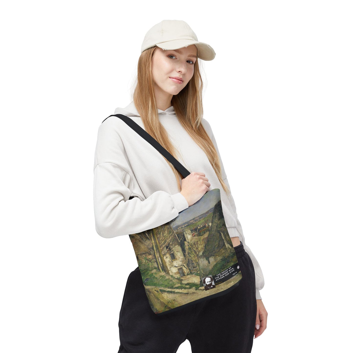 Cézanne, Paul - The House of the Hanged Man, Auvers-sur-Oise (1874) - Tote Bag
