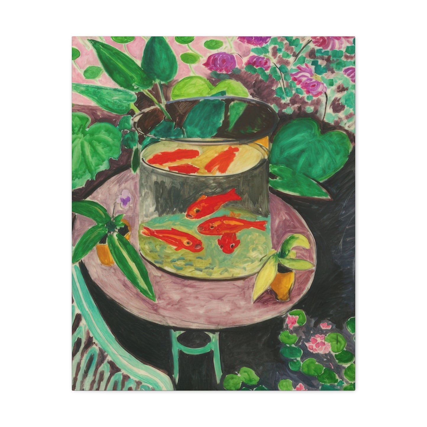 Matisse, Henri - The Goldfish (1912) - Canvas Block, unframed