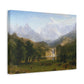 Bierstadt, Albert - The Rocky Mountains, Lander’s Peak (1863) - Canvas Block, unframed
