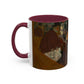Toulouse-Lautrec, Henri - At the Moulin Rouge (1892) - Colorful Accent Mugs