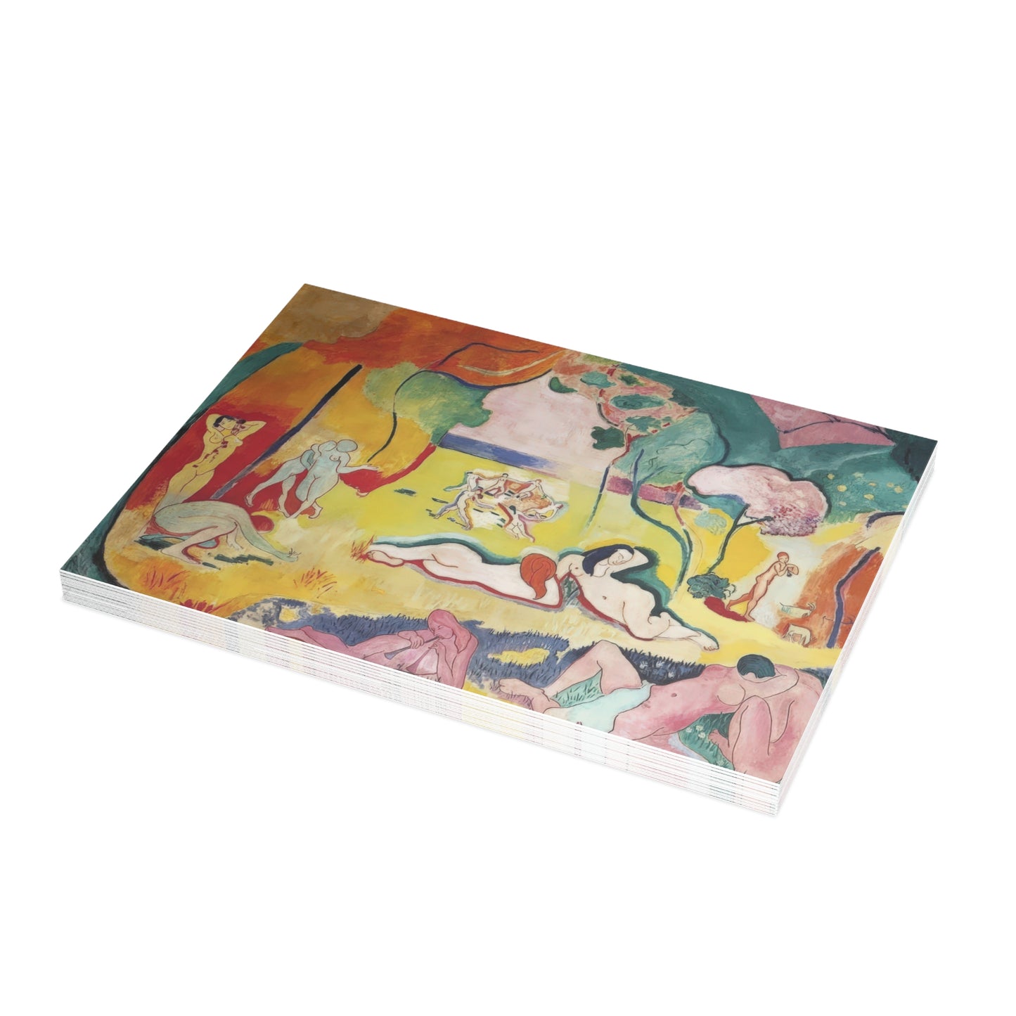 Matisse, Henri - The Joy of Life (1905) - Postcard Bundles with Envelopes Included