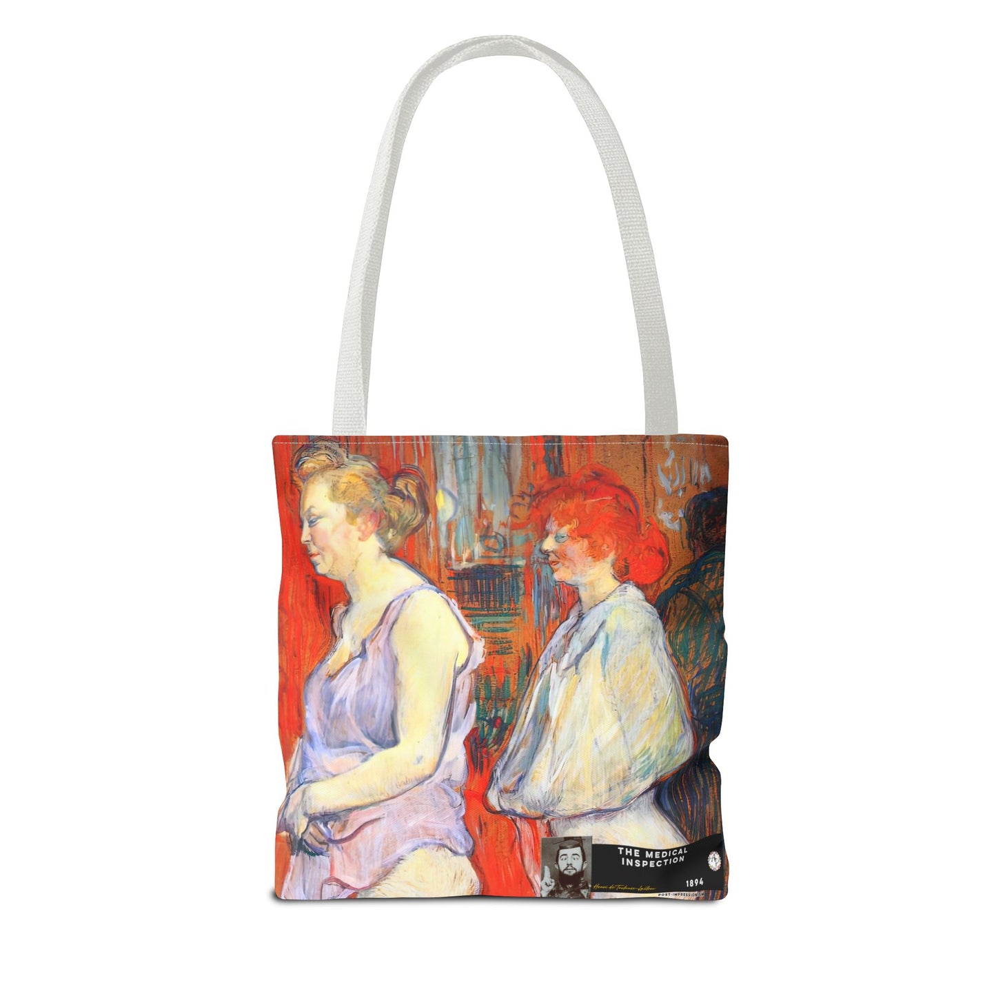 Toulouse-Lautrec, Henri - The Medical Inspection (1894) - Tote Bag