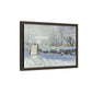 Monet, Claude - The Magpie (1868) - Matte Canvas, Framed