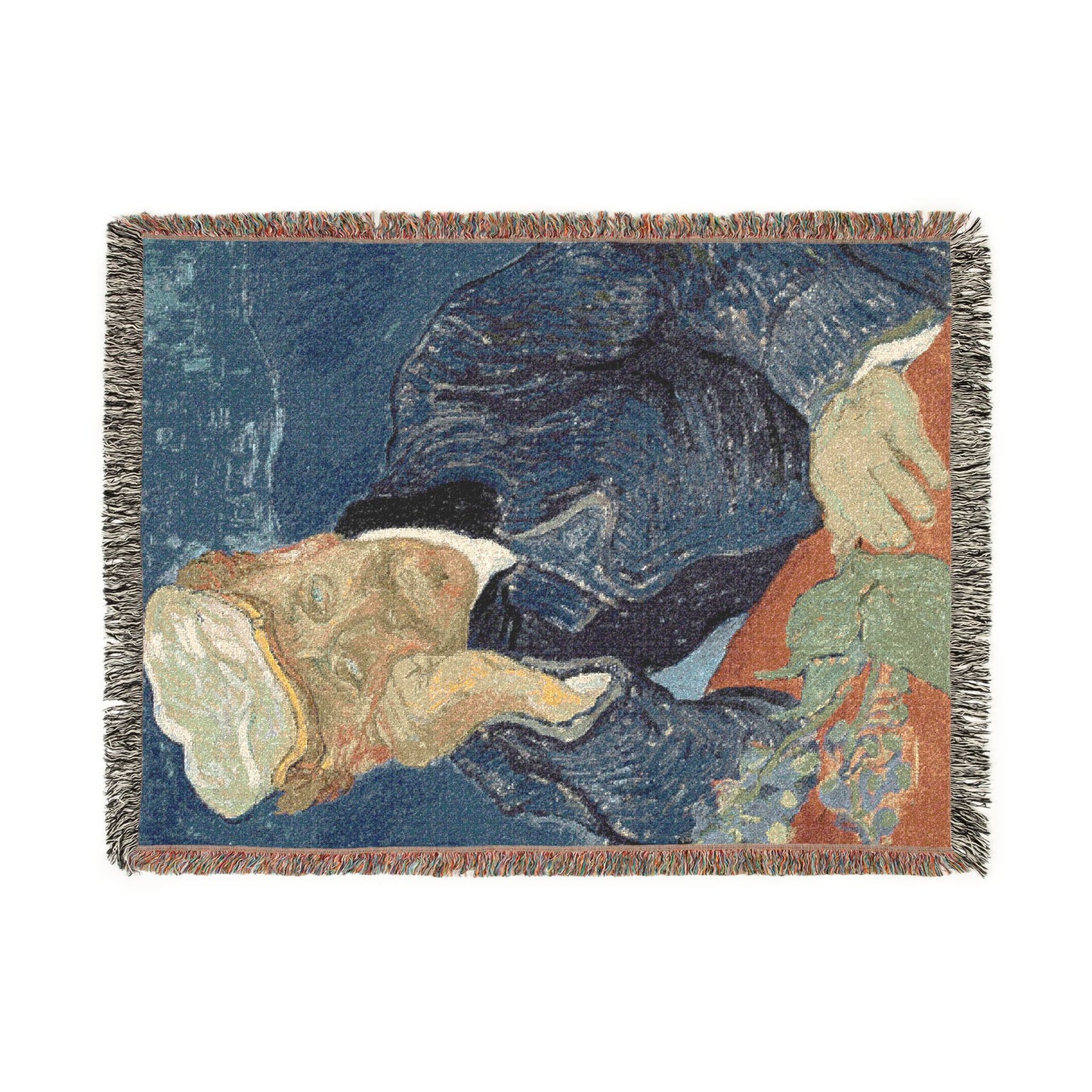 Van Gogh, Vincent - Portrait of Dr. Paul Gachet (1890) - Woven Blanket