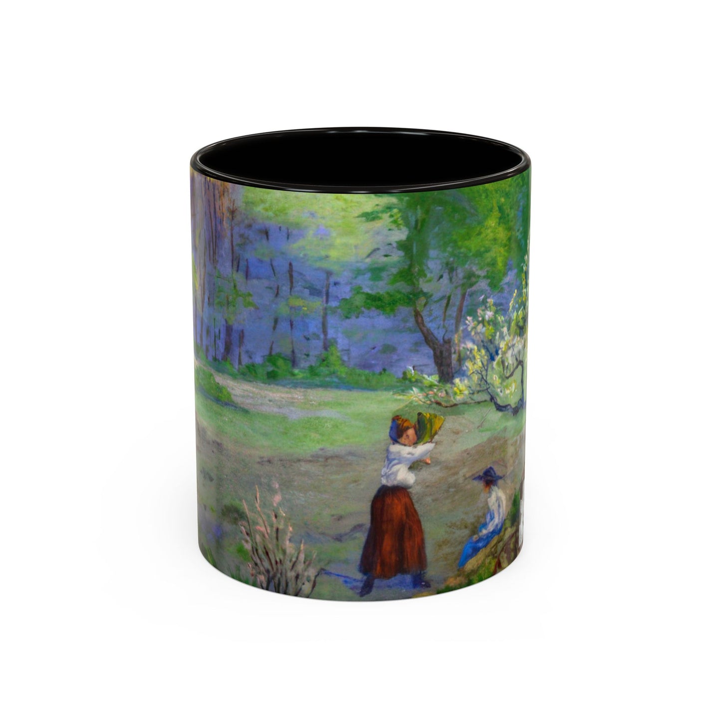Ranson, Paul - Picking Flowers (1890) - Colorful Accent Mugs