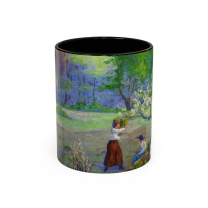 Ranson, Paul - Picking Flowers (1890) - Colorful Accent Mugs