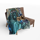 Pacio, Adam - Liberty Mandala - Arctic Fleece Blanket