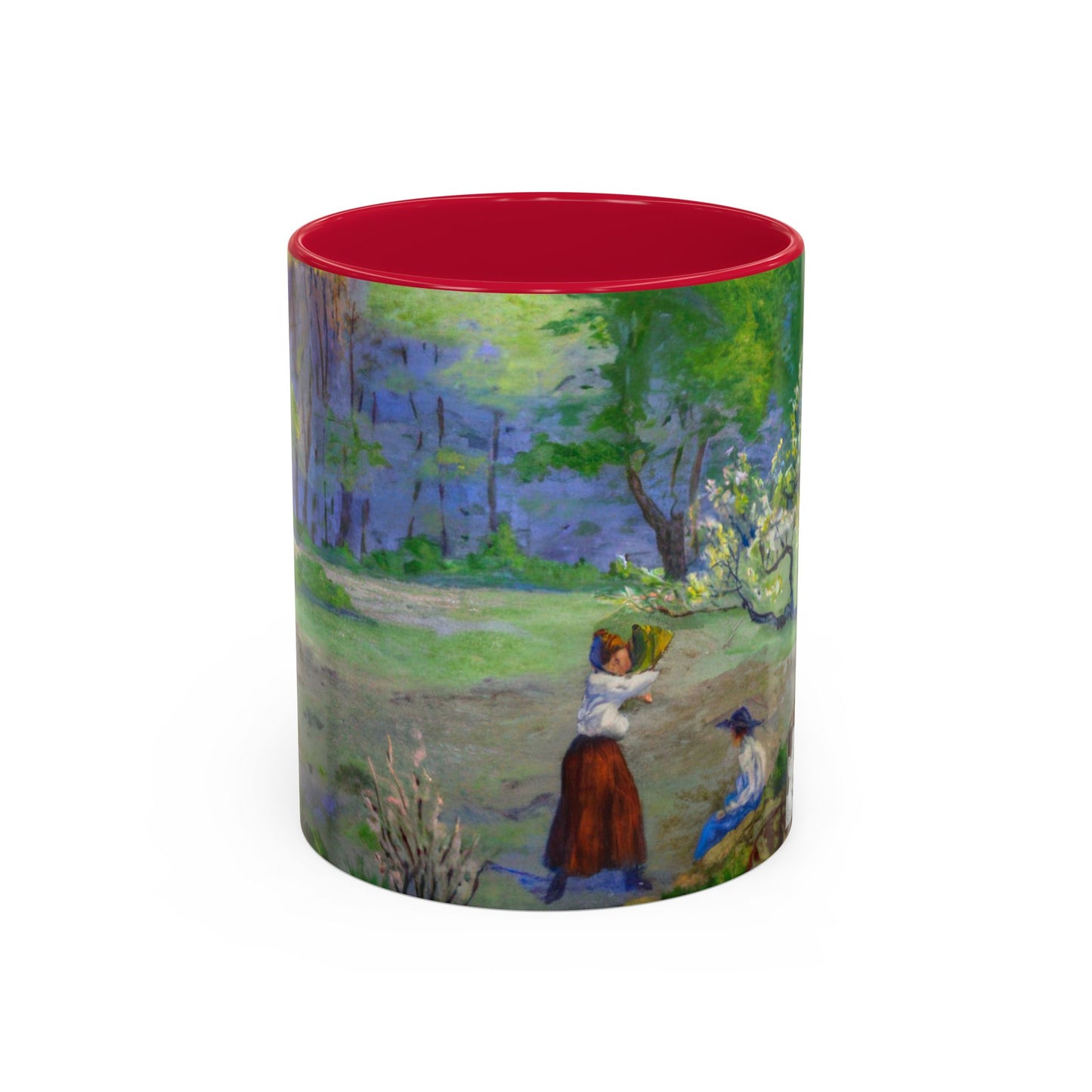 Ranson, Paul - Picking Flowers (1890) - Colorful Accent Mugs