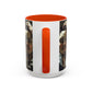 Courbet, Gustave - The Desperate Man (1843) - Colorful Accent Mugs
