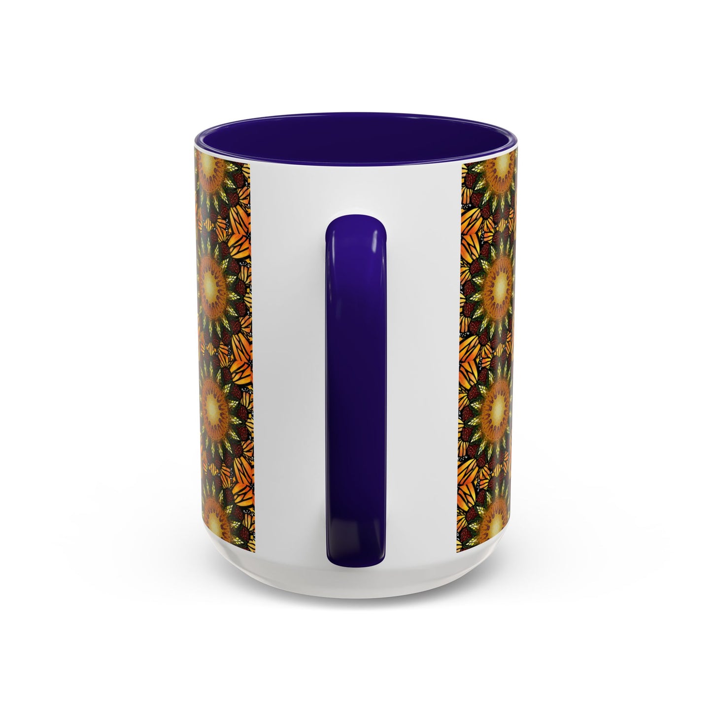 Pacio, Adam - Monarch Butterfly Mandala - Colorful Accent Mugs