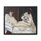 Manet, Édouard - Olympia (1870) - Matte Canvas, Framed