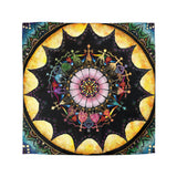 Obsidian Grandmothers Mandala - Microfiber Duvet Cover