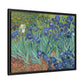 Van Gogh, Vincent - Irises (1889) - Matte Canvas, Framed