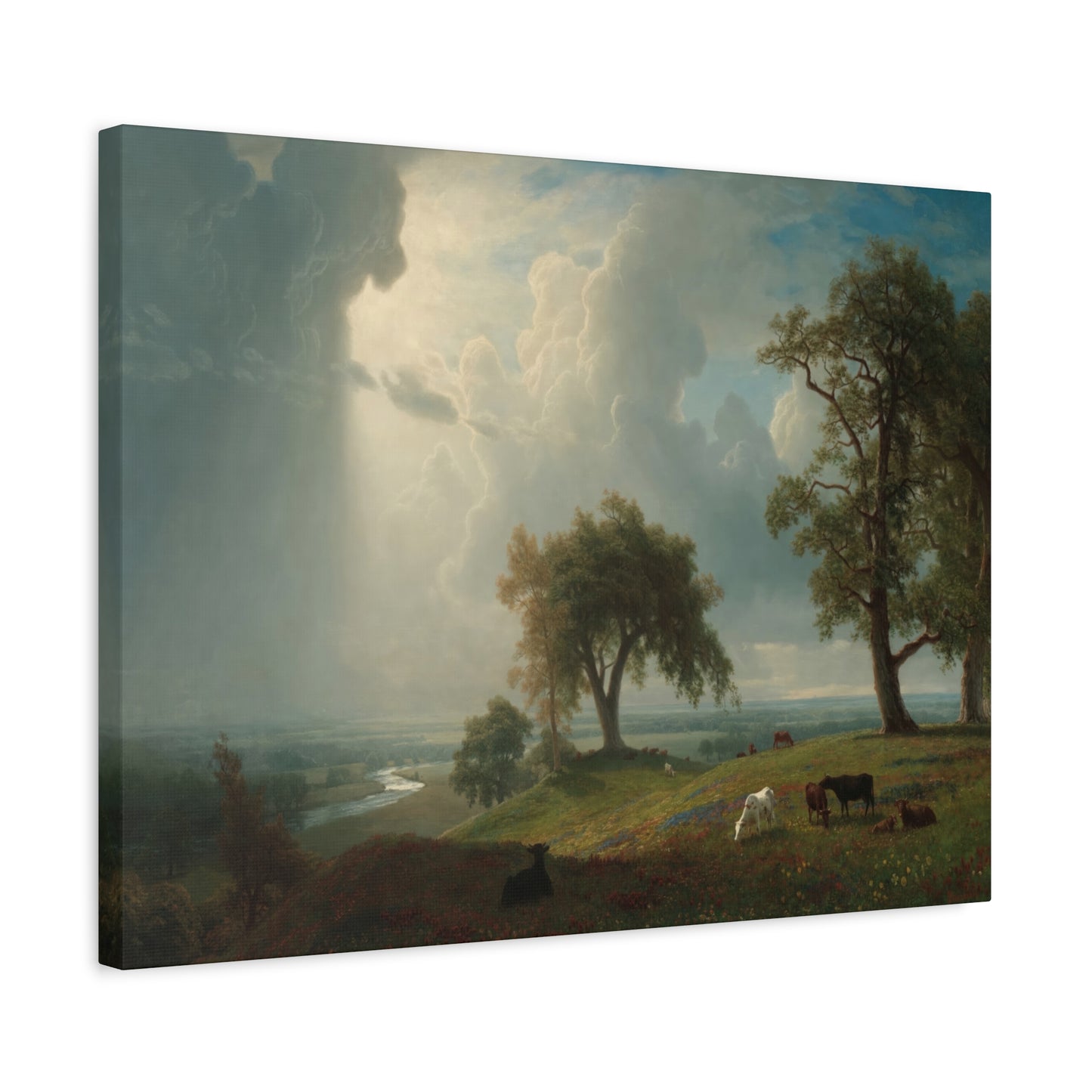 Bierstadt, Albert - California Spring (1875) - Canvas Block, unframed