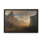 Bierstadt, Albert - Looking Down Yosemite Valley (1865) - Matte Canvas, Framed