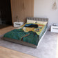 Van Gogh, Vincent - Self Portrait with Bandaged Ear (1889) - Microfiber Duvet Cover