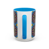 Emerald Arrows Mandala - Colorful Accent Mugs
