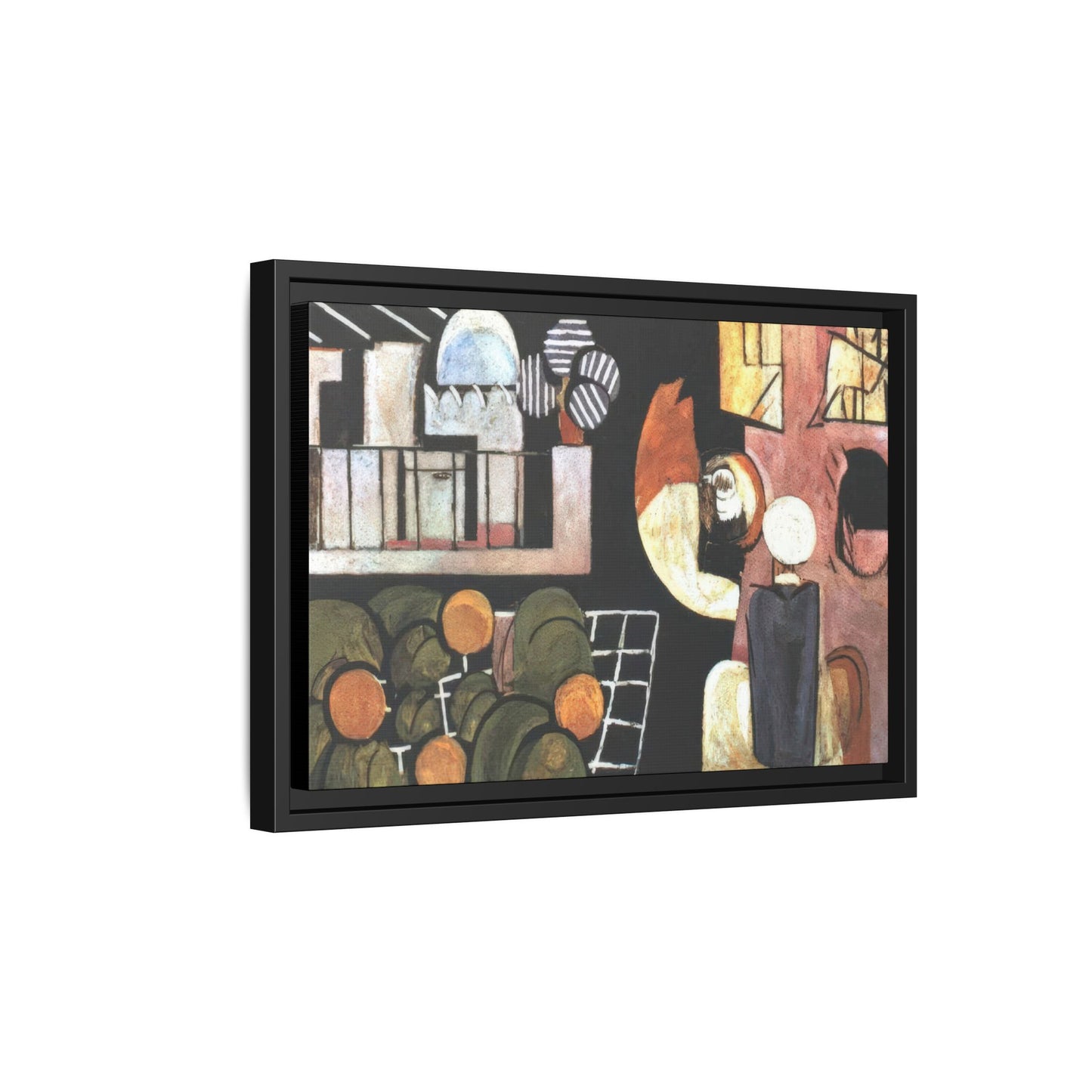 Matisse, Henri - The Moroccans (1916) - Matte Canvas, Framed