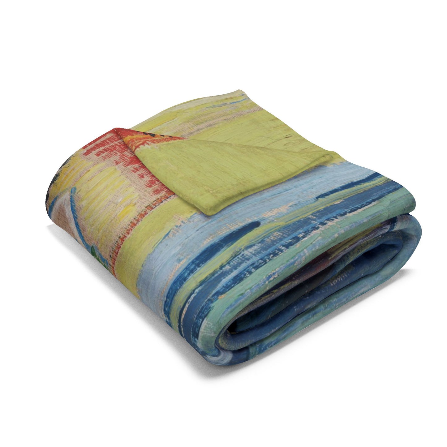 Van Gogh, Vincent - Self Portrait with Bandaged Ear (1889) - Arctic Fleece Blanket