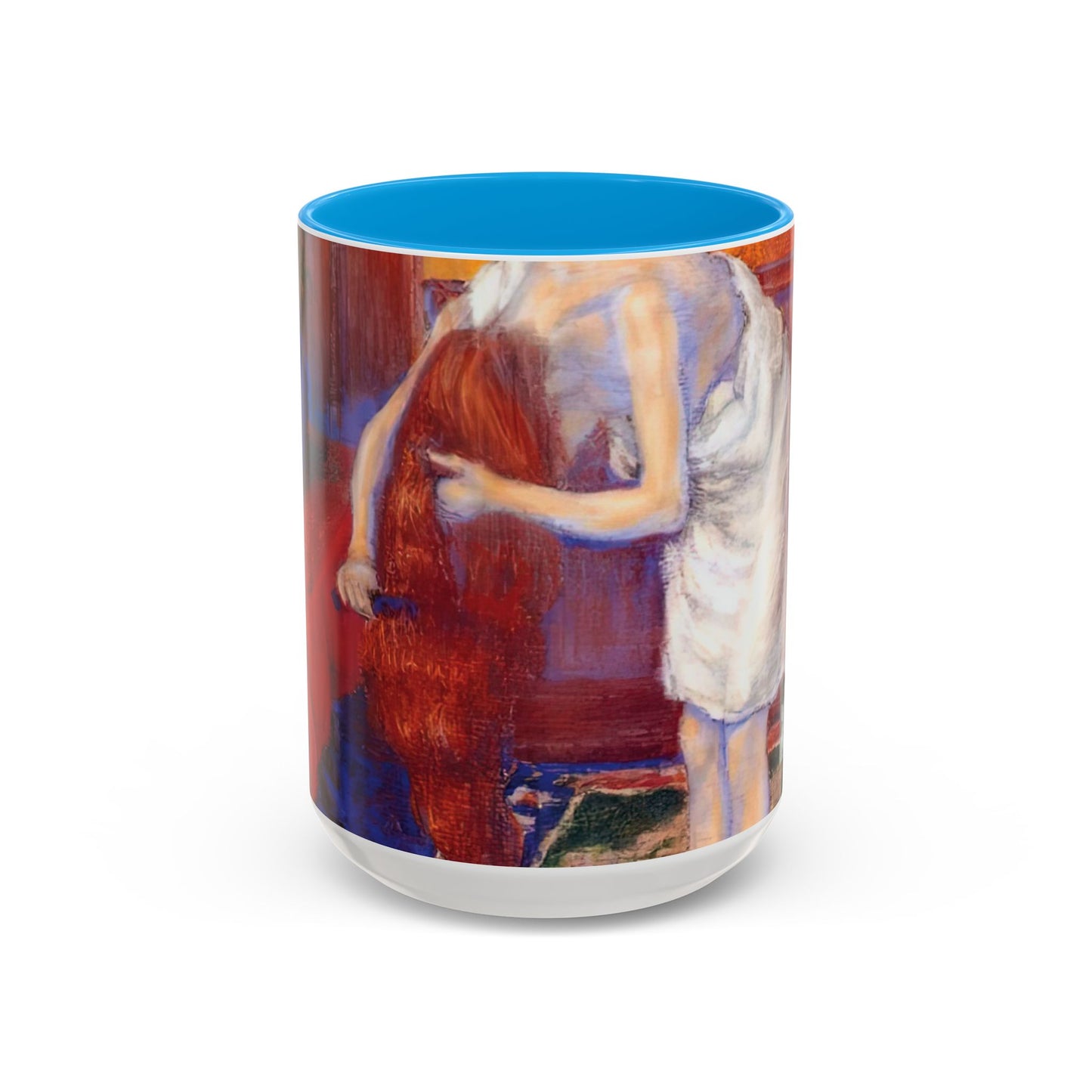 Ranson, Paul - The Golden Head of Hair (1909) - Colorful Accent Mugs
