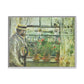 Morisot, Berthe - Eugene Manet on the Isle of Wight (1875) - Matte Canvas, Framed