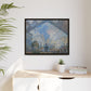 Monet, Claude - Le Gare Saint-Lazare (1877) - Matte Canvas, Framed