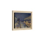 Pissarro, Camille - The Boulevard Montmartre At Night (1897) - Matte Canvas, Framed