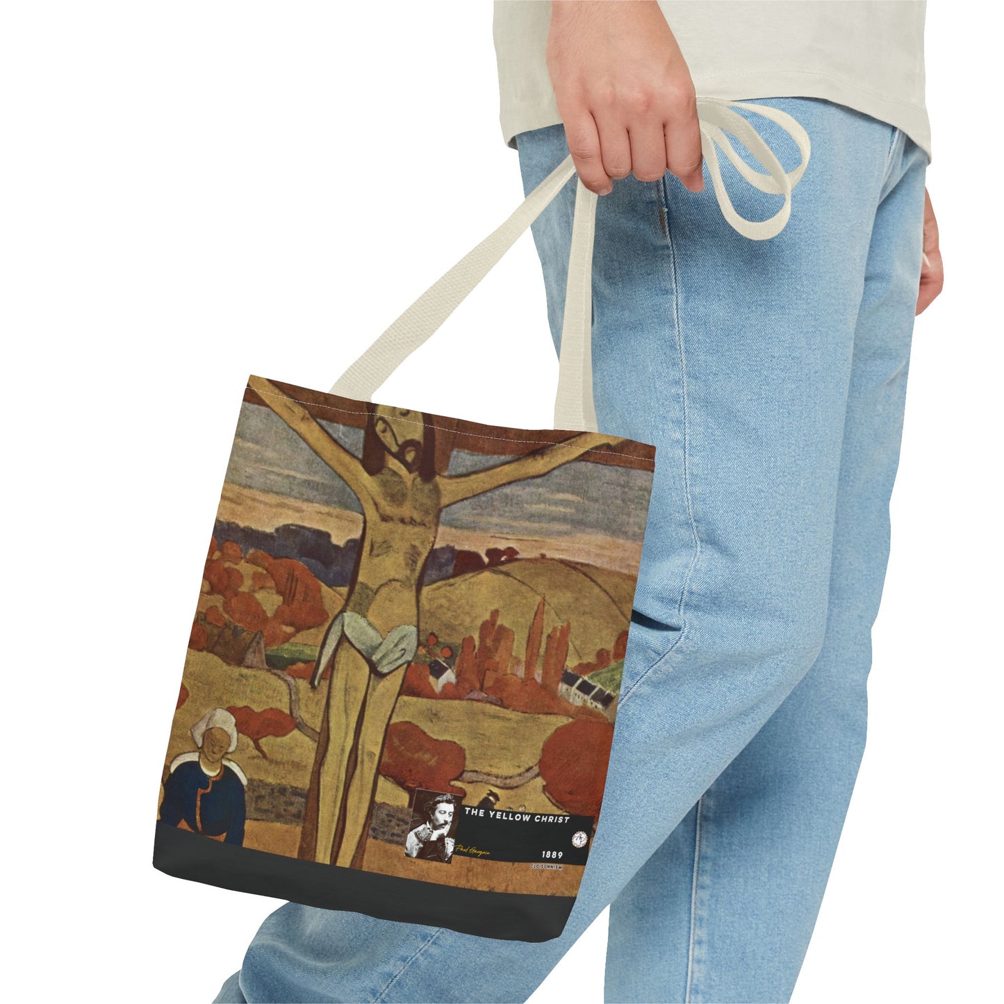 Gauguin, Paul - The Yellow Christ (1889) - Tote Bag