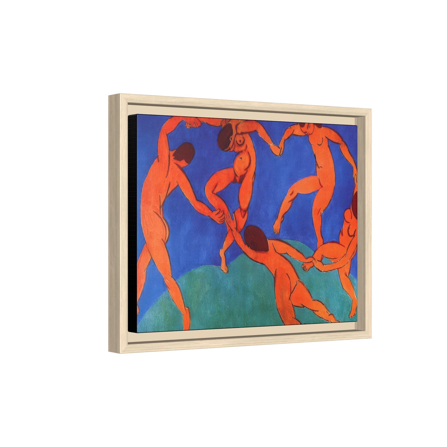 Matisse, Henri - Dance (II) (1910) - Matte Canvas, Framed